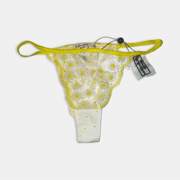 Lemon Drop Cheeky Panty For Love & Lemons Skivvies NWT Medium - Picture 2 of 5